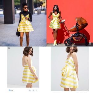 ASOS SALON party strapless Dress